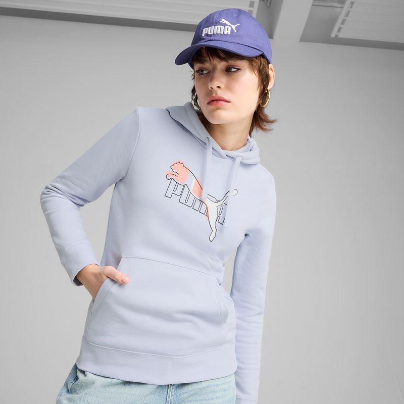Kepuraitė su snapeliu PUMA Ess No.1 Logo BB blue crystal 3