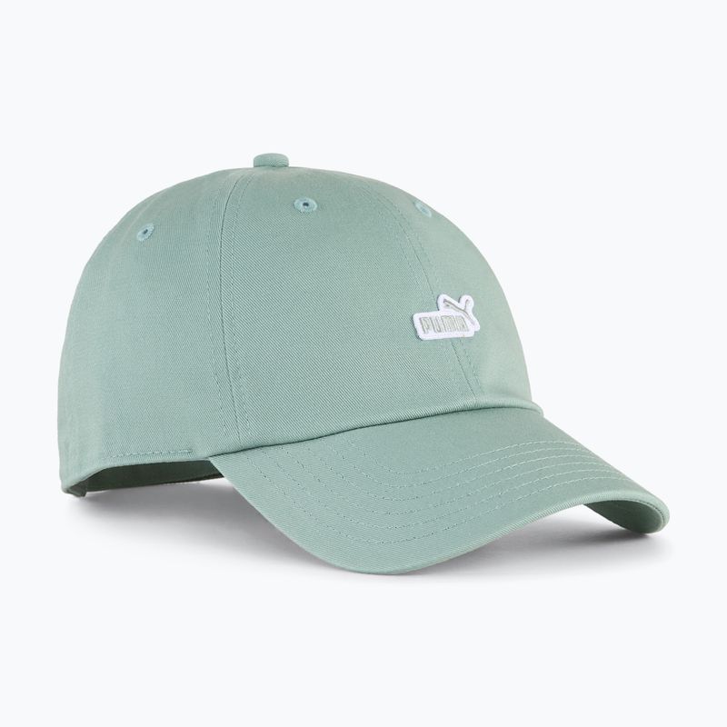 Kepuraitė su snapeliu PUMA Ess No. 1 Logo Patch BB green moon