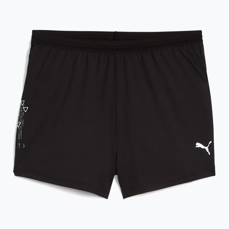 Vyriški bėgimo šortai Puma Run Knit 3" Split puma black