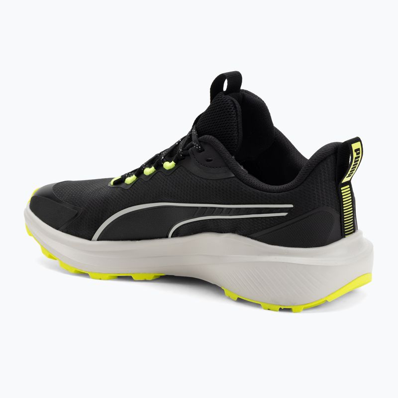 Bėgimo batai PUMA Skyrocket Lite Trail puma black/feather gray/yellow alert 3