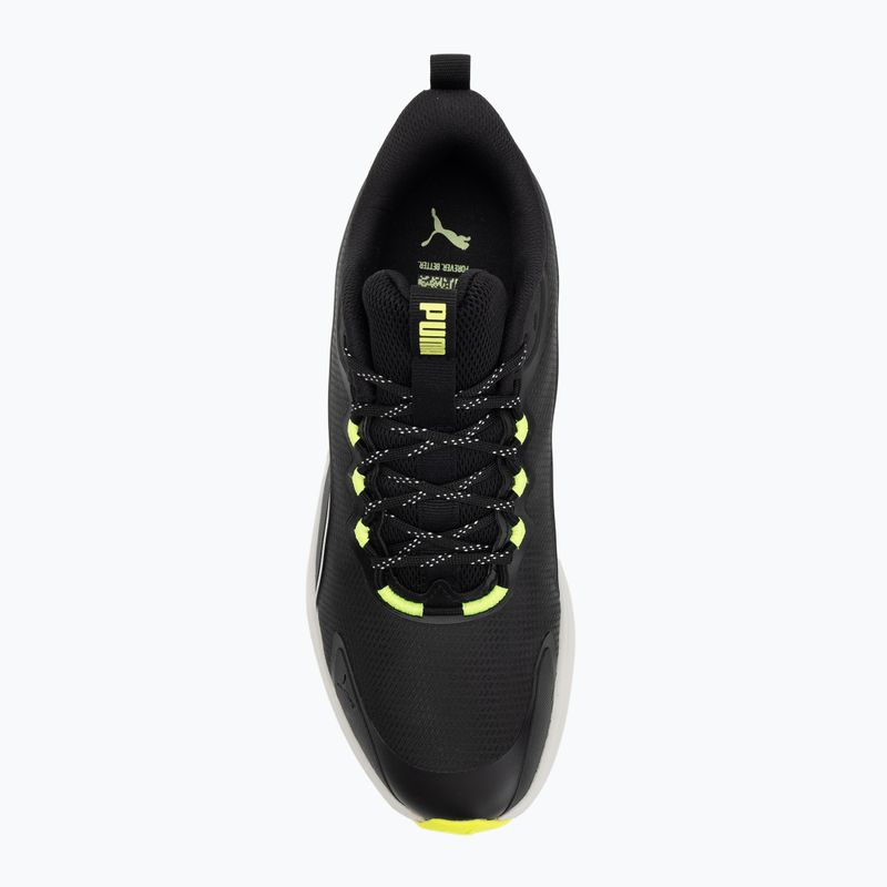 Bėgimo batai PUMA Skyrocket Lite Trail puma black/feather gray/yellow alert 5