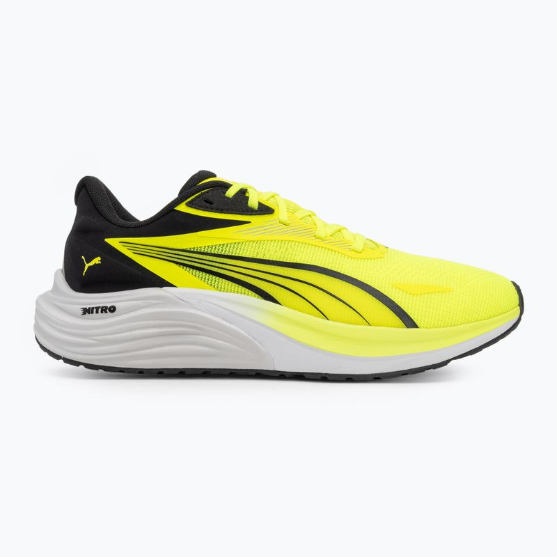Vyriški bėgimo batai PUMA Electrify Nitro 4 yellow alert/feather gray/puma black 2
