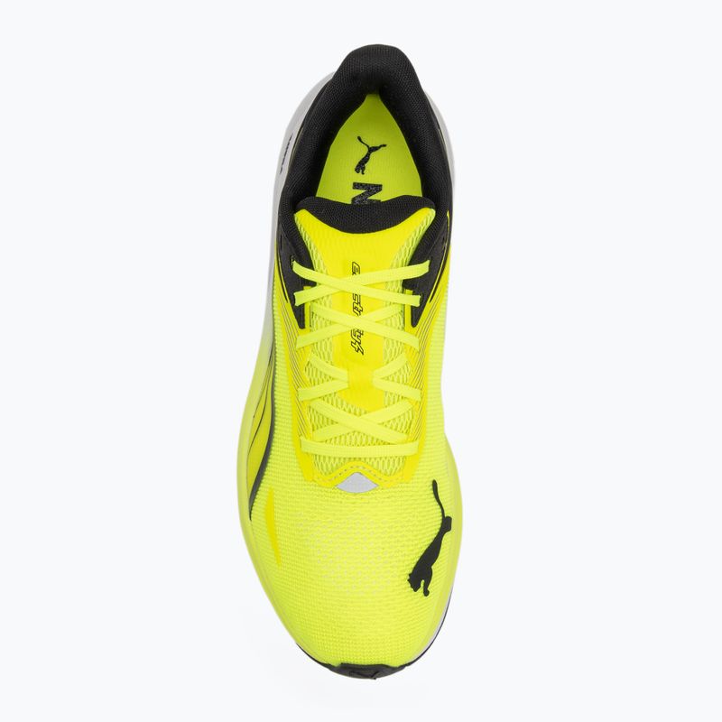 Vyriški bėgimo batai PUMA Electrify Nitro 4 yellow alert/feather gray/puma black 5