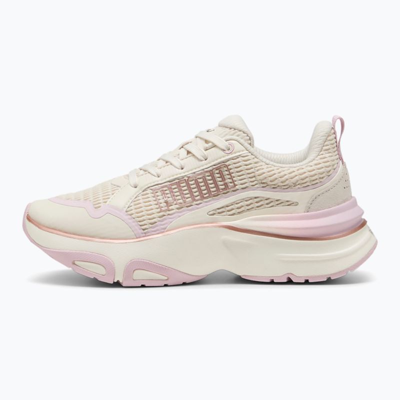 Moteriški bėgimo batai PUMA Softride Divine Metal alpine snow/warm white/rose mauve