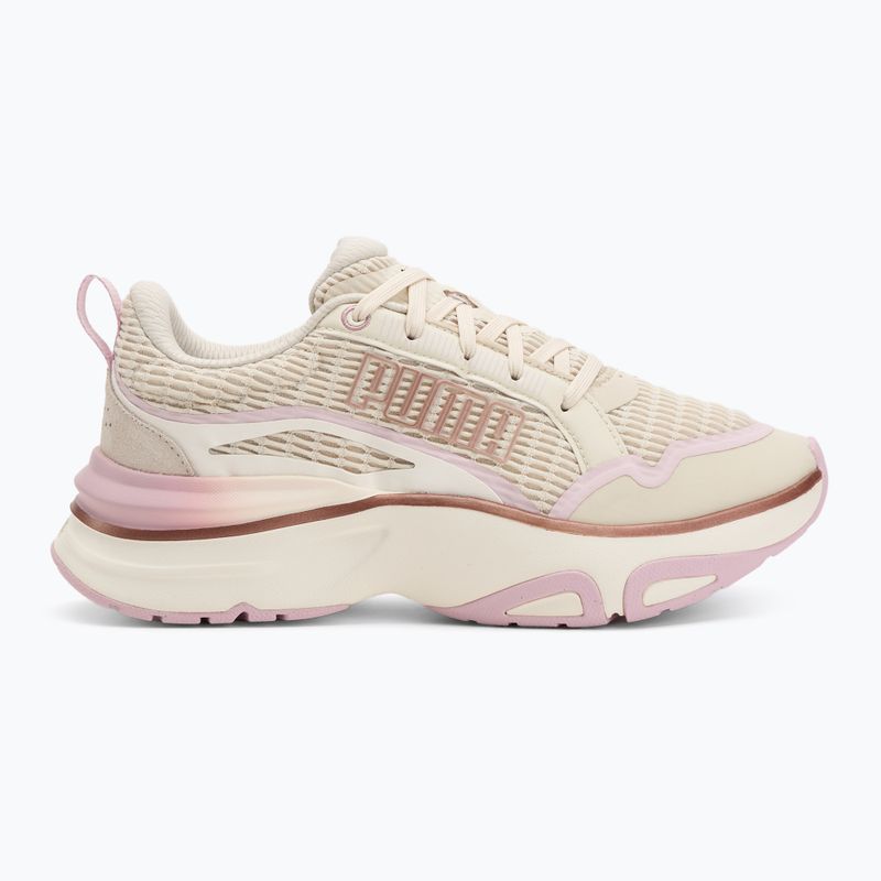 Moteriški bėgimo batai PUMA Softride Divine Metal alpine snow/warm white/rose mauve 2