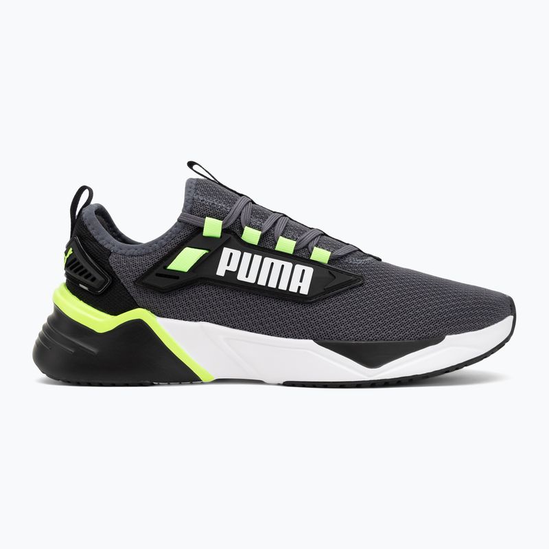 Bėgimo batai PUMA Retaliate 3 puma black/green moon/green glare 2