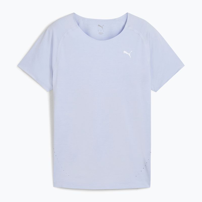 Moteriški bėgimo marškinėliai PUMA Run Cloudspun Tee cool neather/heather