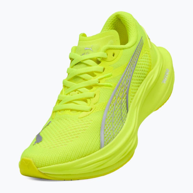 Moteriški bėgimo batai PUMA Deviate Nitro 3 yellow alert/puma silver 3
