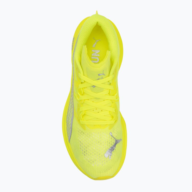 Moteriški bėgimo batai PUMA Deviate Nitro 3 yellow alert/puma silver 5