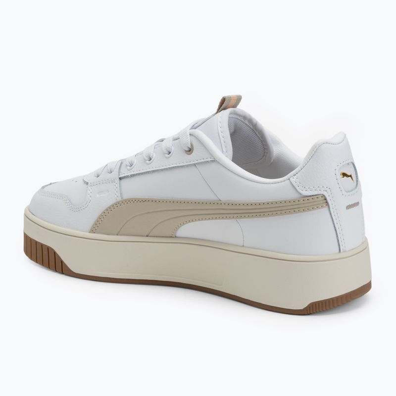 Moteriški batai PUMA Carina Street Lux puma white/desert dust/puma gold 3