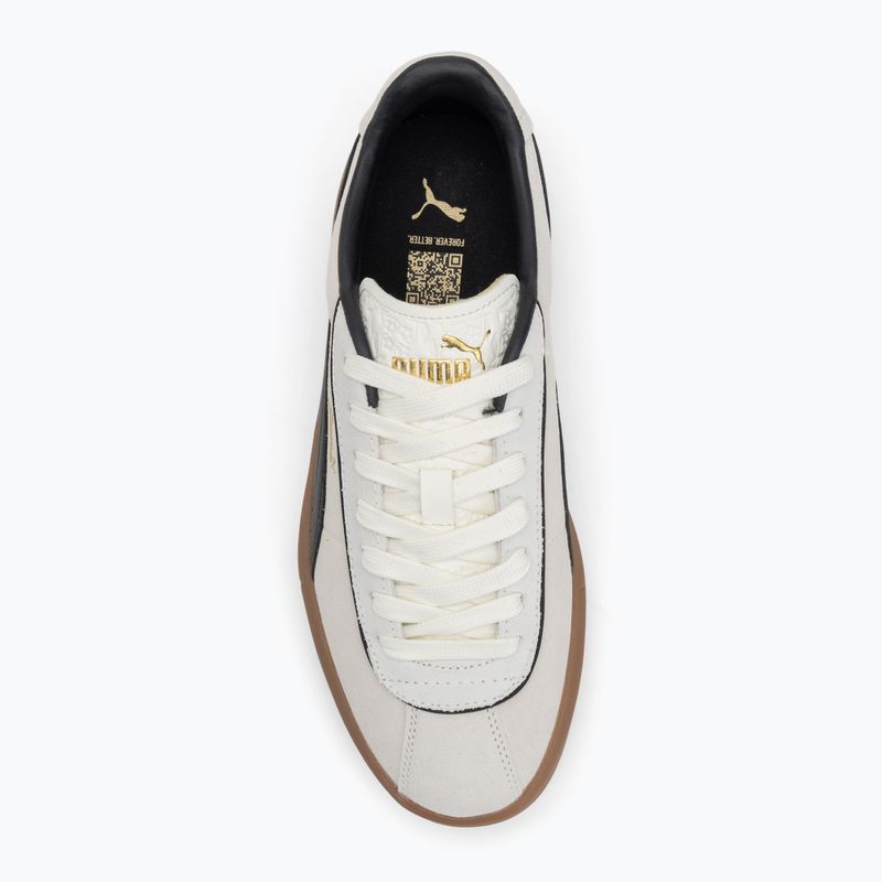 Moteriški batai PUMA Club Klassika Suede warm white/puma black/puma gold 6