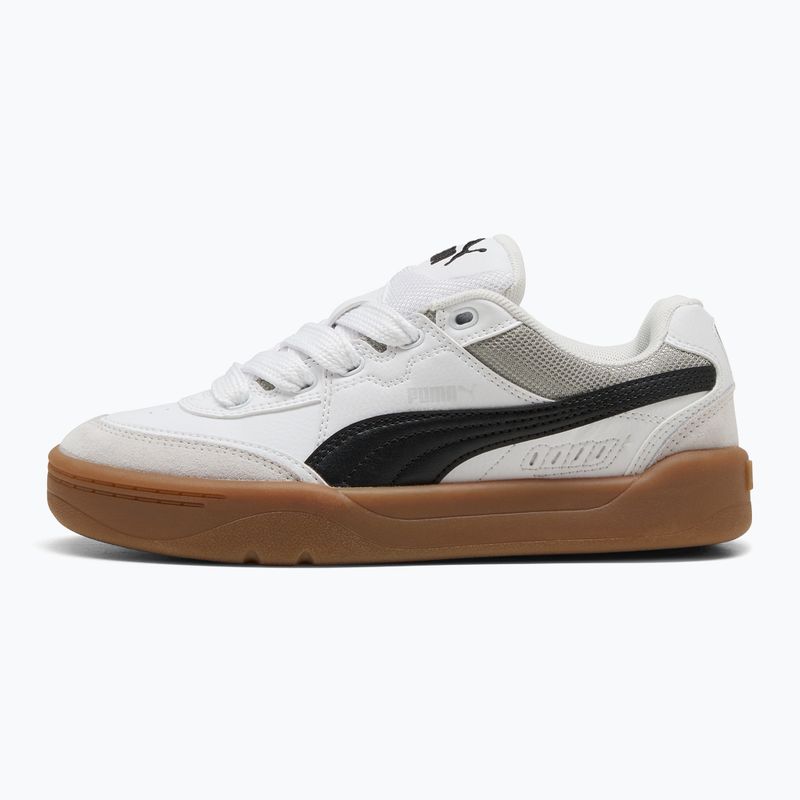 PUMA Park Lifestyle SK8 Jr vaikiški batai puma white/puma black/feather gray