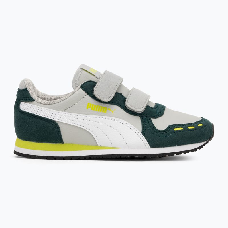 Paauglių batai PUMA Cabana Racer SL 20 V PS coollightgray/pumawhite/darkmyrtle/limesmash 2