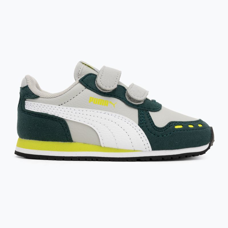 Vaikiški batai PUMA Cabana Racer SL 20 V Inf coollightgray/pumawhite/darkmyrtle/limesmash 2