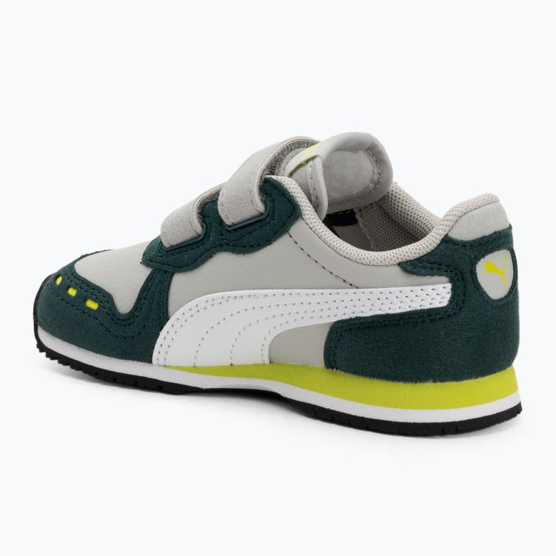 Vaikiški batai PUMA Cabana Racer SL 20 V Inf coollightgray/pumawhite/darkmyrtle/limesmash 3