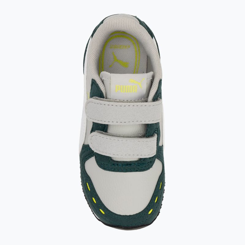 Vaikiški batai PUMA Cabana Racer SL 20 V Inf coollightgray/pumawhite/darkmyrtle/limesmash 5