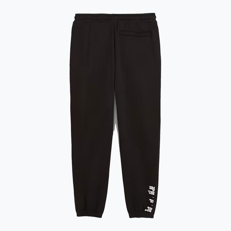 Vyriškos kelnės PUMA x HYROX Fleece juodos 5