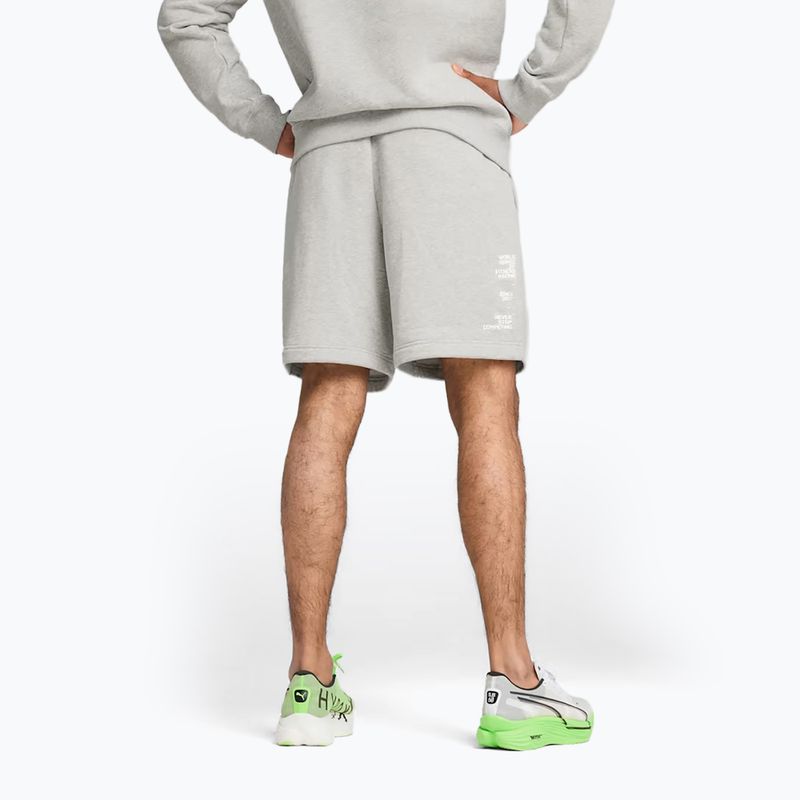Vyriški treniruočių šortai PUMA x HYROX pilki 2
