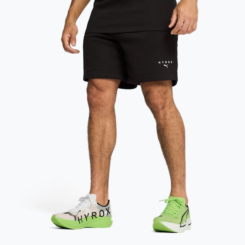 Vyriški treniruočių šortai PUMA x HYROX juodi