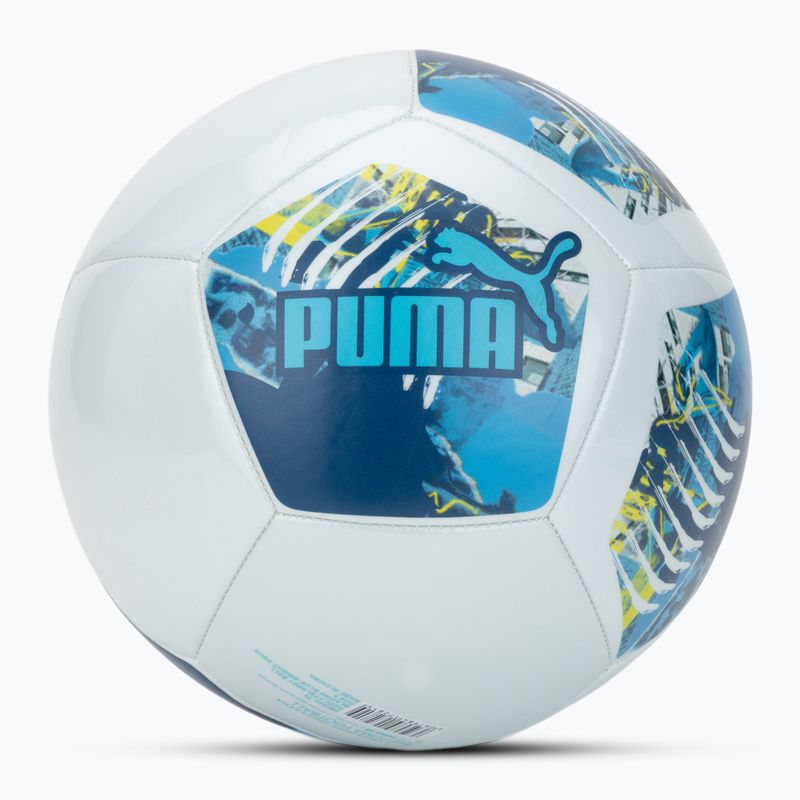 PUMA MCFC ftblNRGY blazing blue/bright aqua 5 dydžio futbolo kamuolys