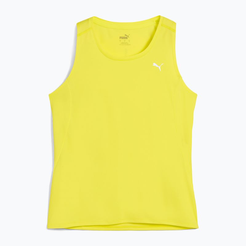 Moteriški bėgimo marškinėliai PUMA Run Velocity Tank Poly lemon sherbert