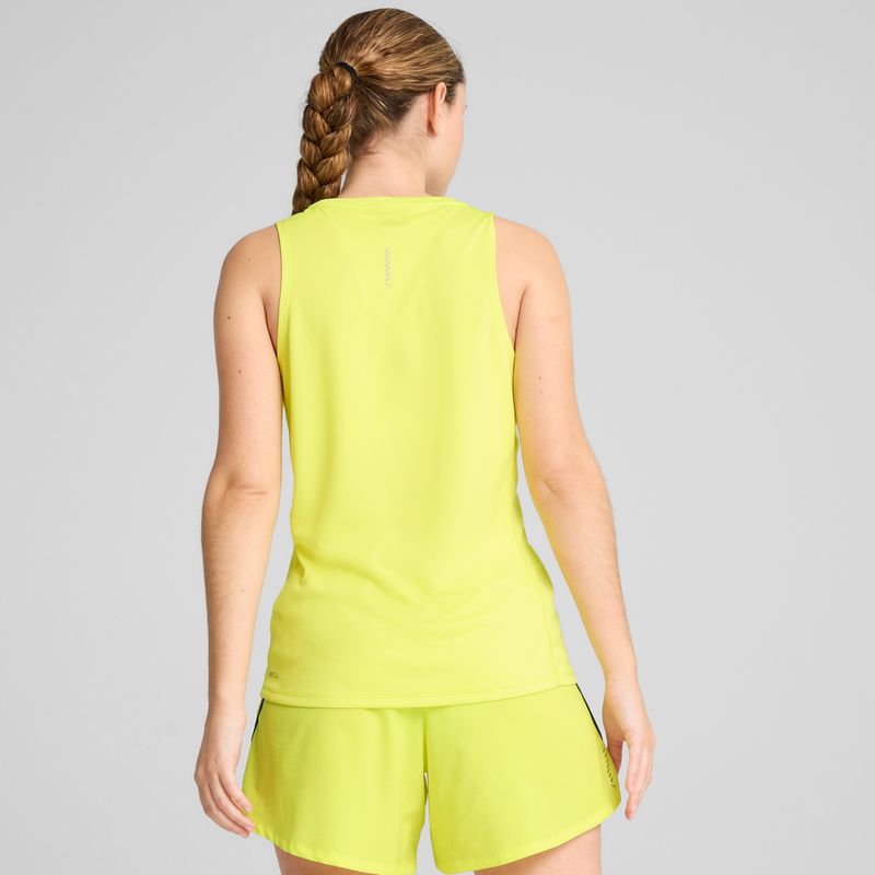 Moteriški bėgimo marškinėliai PUMA Run Velocity Tank Poly lemon sherbert 4