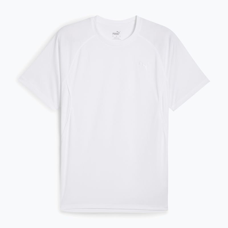 Vyriški bėgimo marškinėliai PUMA Run Velocity Tee Poly puma white