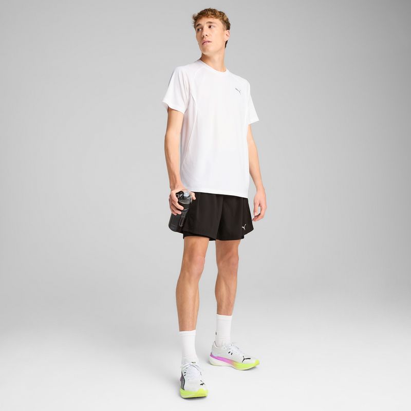 Vyriški bėgimo marškinėliai PUMA Run Velocity Tee Poly puma white 5