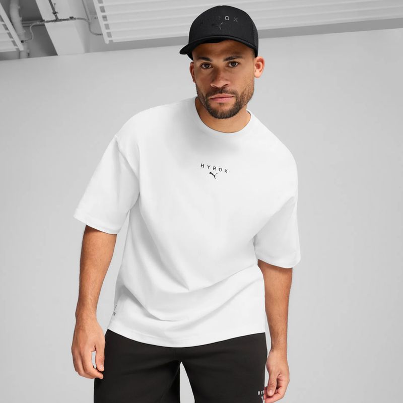 Kepurė su snapeliu PUMA x HYROX Trucker juoda 3