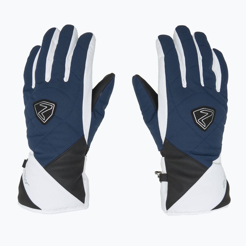 Moteriškos slidininkų pirštinės ZIENER Kamea GTX dark navy 3