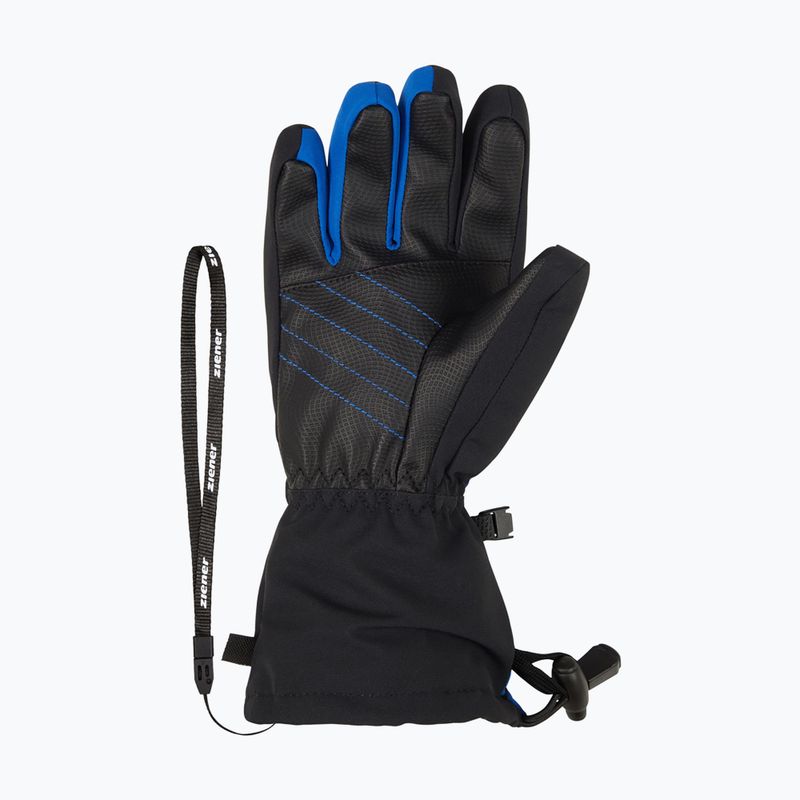 Vaikiškos slidininkų pirštinės ZIENER Laval Aquashield AW cobalt blue 3