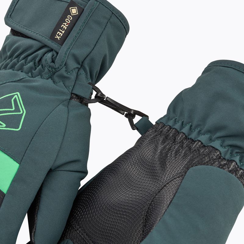 Vaikiškos slidininkų pirštinės ZIENER Leif GTX dark jungle 5