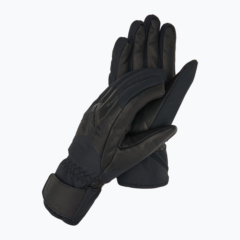 Vyriškos slidinėjimo pirštinės ZIENER Getter Aquashield AW alpine black
