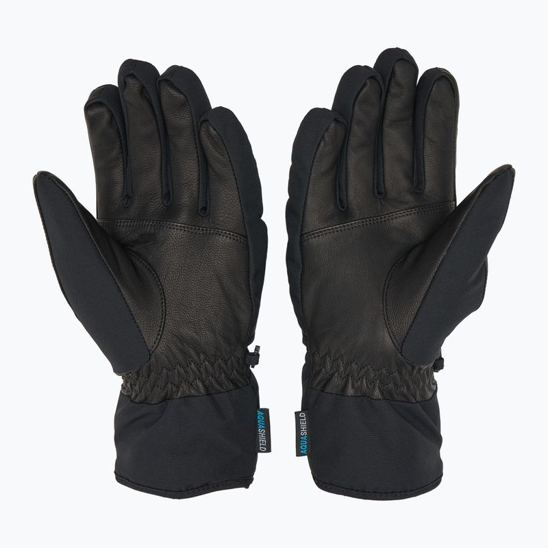 Vyriškos slidinėjimo pirštinės ZIENER Getter Aquashield AW alpine black 2