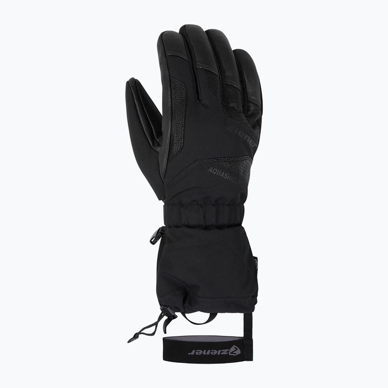 Vyrų slidinėjimo pirštinės ZIENER Gaiku-Z Aquashield AW black 2