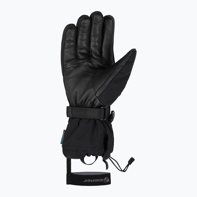 Vyrų slidinėjimo pirštinės ZIENER Gaiku-Z Aquashield AW black 3
