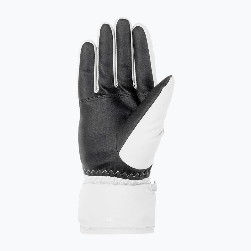 Moteriškos slidininkų pirštinės ZIENER Kisar Aquashield white 4