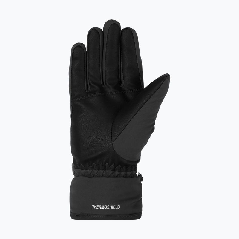 Moteriškos slidininkų pirštinės ZIENER Kisar Aquashield black 3