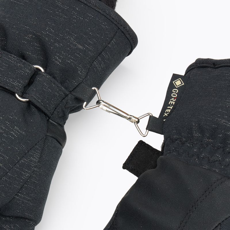 Moteriškos slidininkų pirštinės ZIENER Klaire GTX black ink spark 6