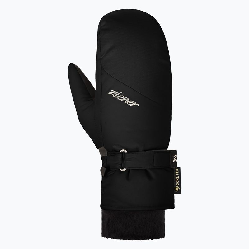 Moteriškos slidinėjimo pirštinės ZIENER Klairo-Z GTX+Gore Plus Warm Mitten black 2