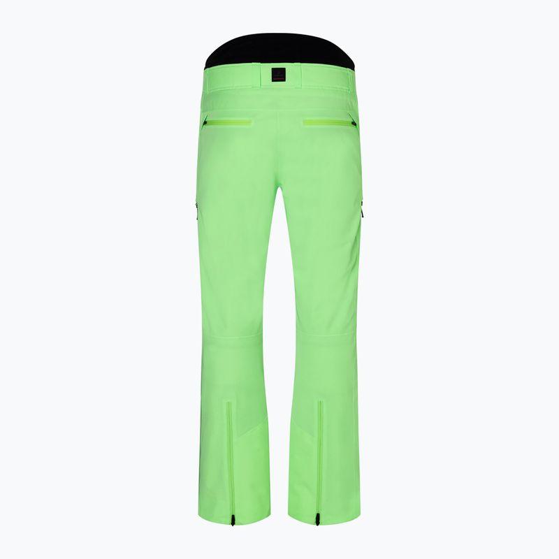Vyriškos slidinėjimo kelnės BOGNER FIRE+ICE Nic-T vibrant lime 2
