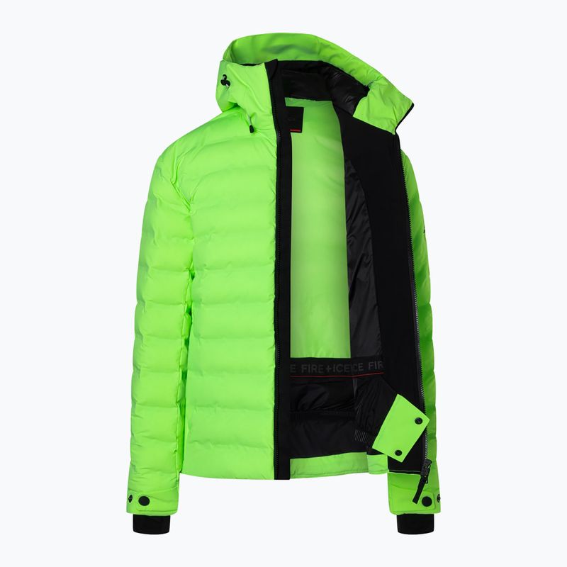 Vyriška slidinėjimo striukė Bogner Fire+Ice York vibrant lime 3