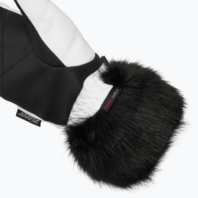Moteriškos slidinėjimo pirštinės ZIENER Kwinzi-Z Mitten white 4