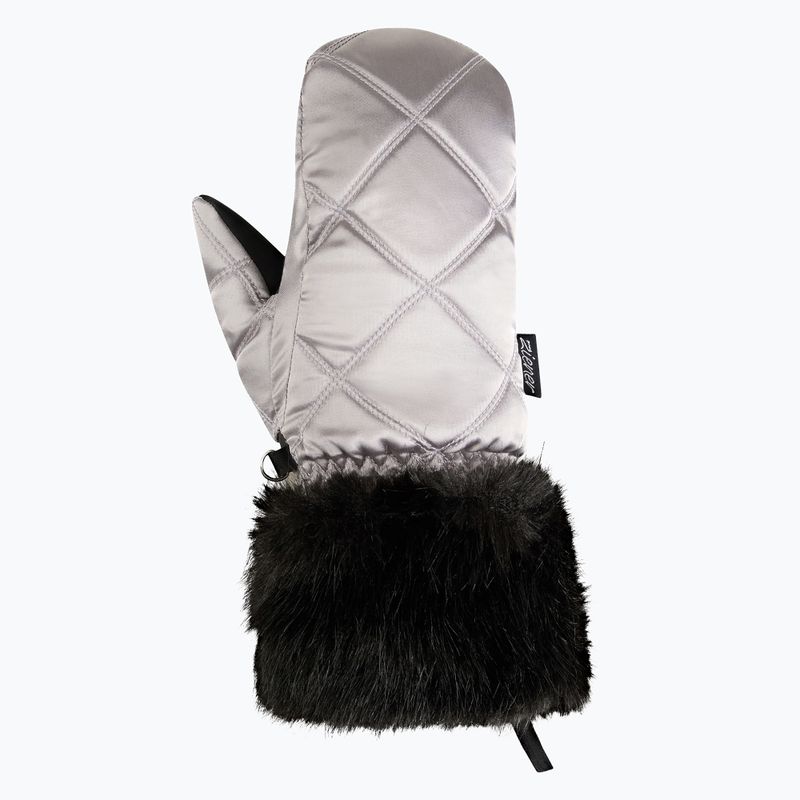 Moteriškos slidinėjimo pirštinės ZIENER Kwinzi-Z Mitten metallic silver 2