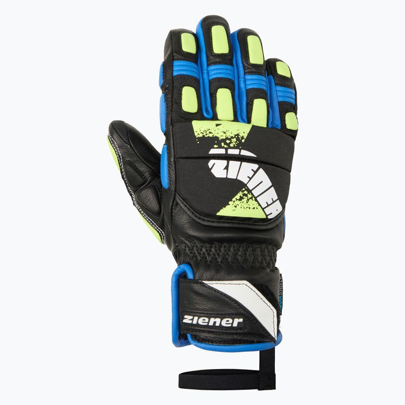 Vaikiškos slidinėjimo pirštinės Ziener Lanus-Z AS PR persian blue 2