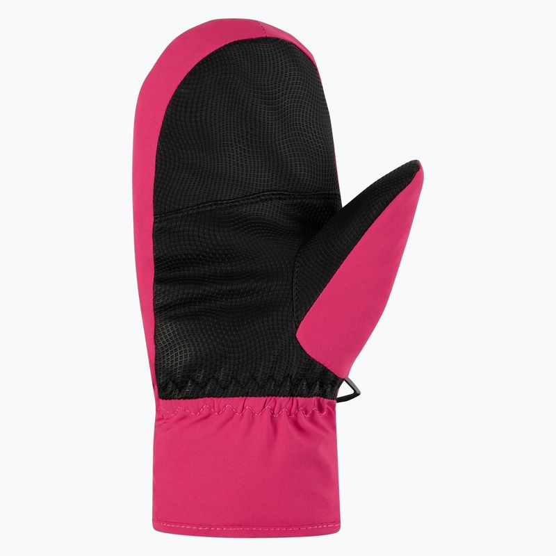 Vaikiškos slidinėjimo pirštinės ZIENER Levin-Z GTX Mitten tie dye pop pink 3