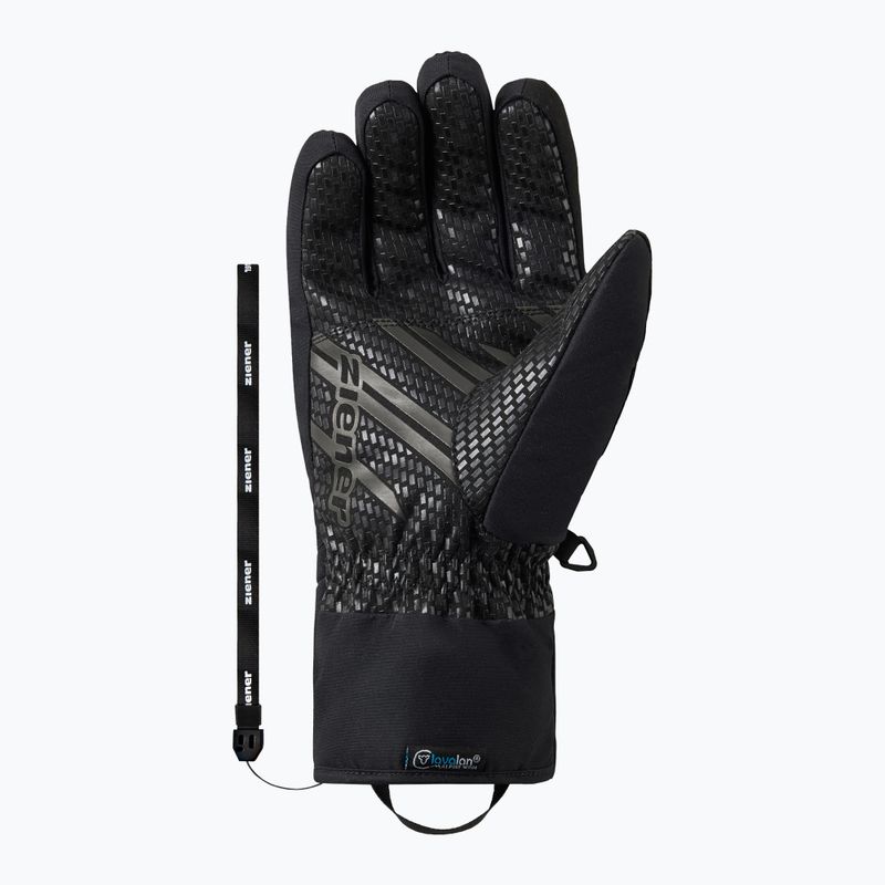 Vyrų slidinėjimo pirštinės Ziener Gastius-Z Aquashield AW Glove magnet 3