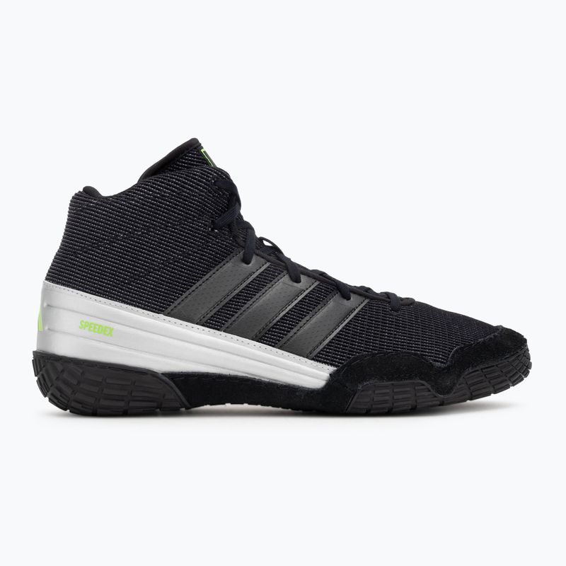 Bokso batai adidas Speedex core black/lucid lemon 2