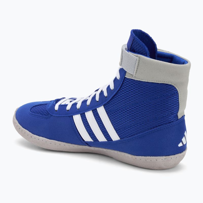 Bokso batai adidas Combat Speed.4 royal blue/footwear white/grey two 3