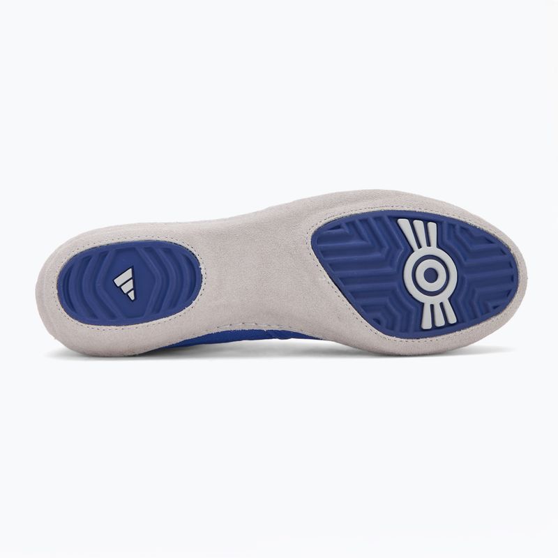 Bokso batai adidas Combat Speed.4 royal blue/footwear white/grey two 4